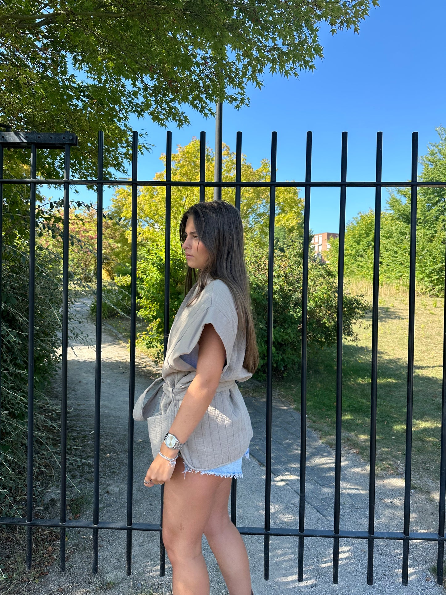 Kimono Marceau beige