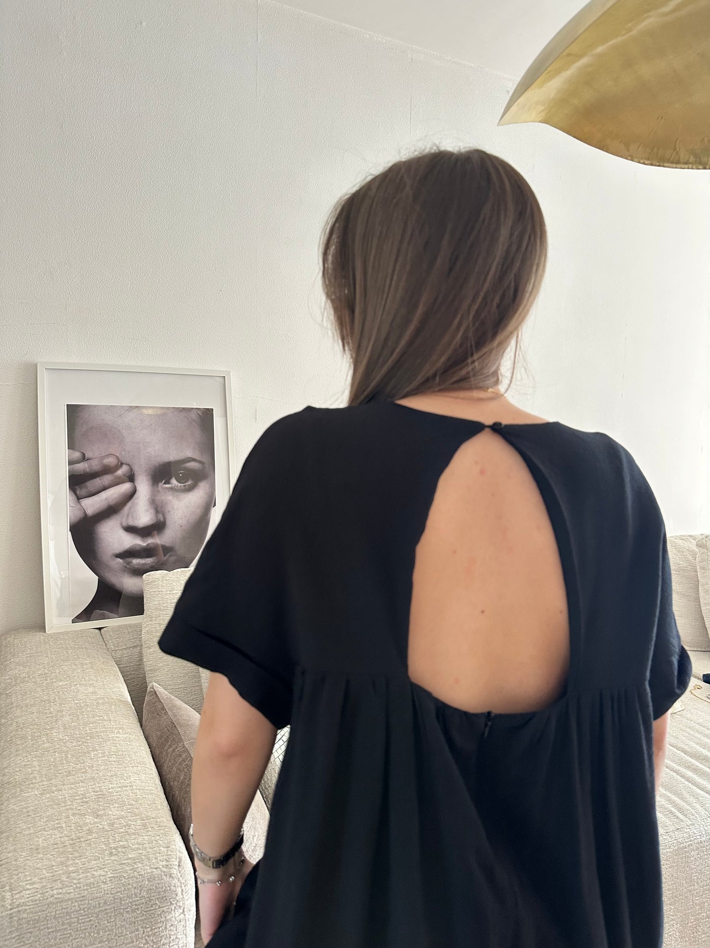 Robe Camille noir