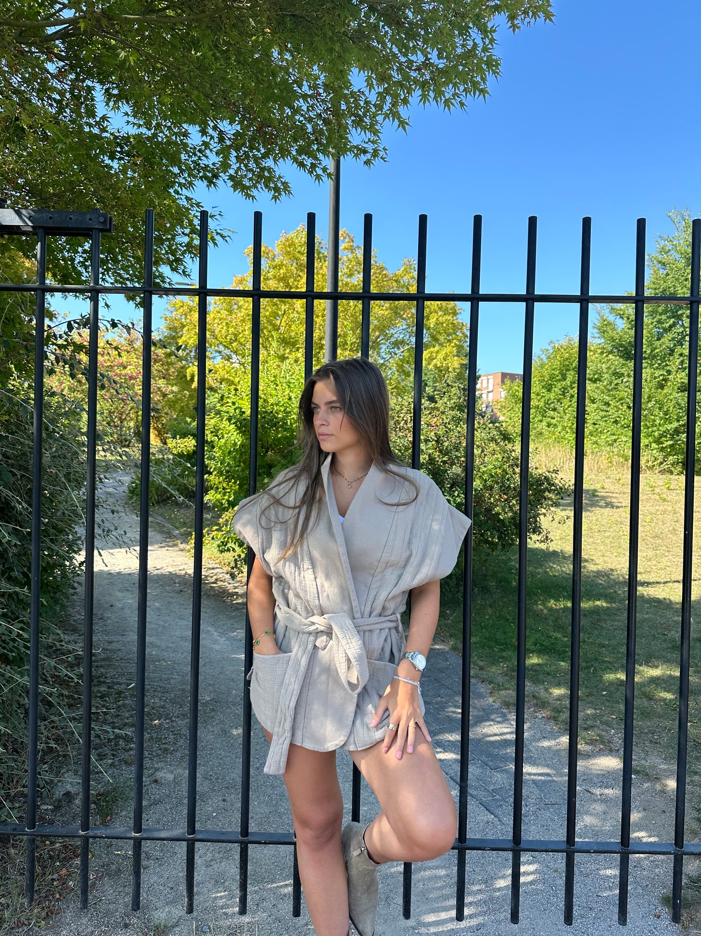 Kimono Marceau beige