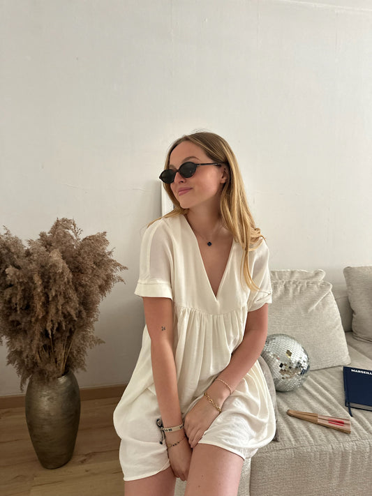 Robe Camille blanche
