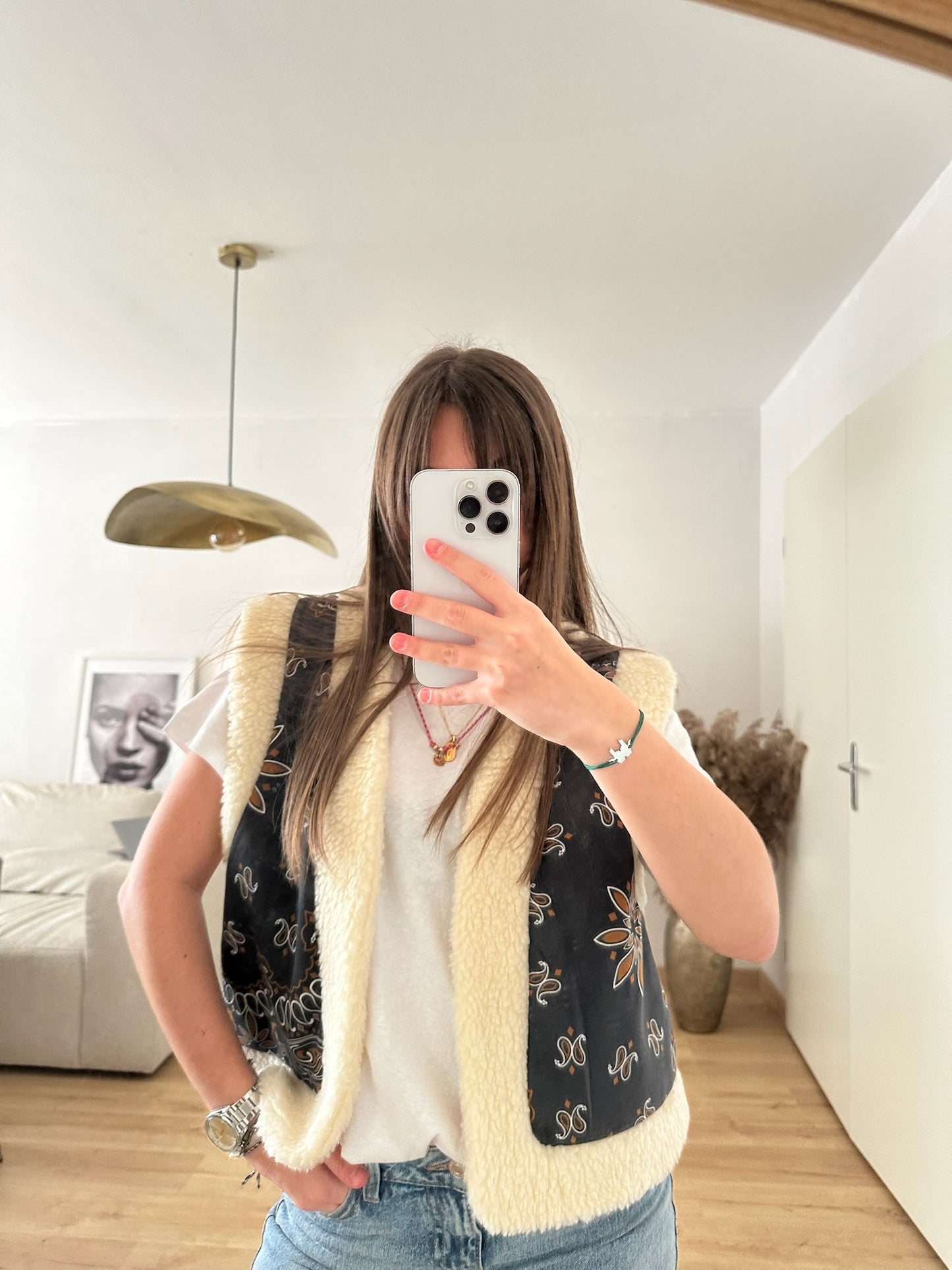 Gilet sans manche Vadim Bandana noir