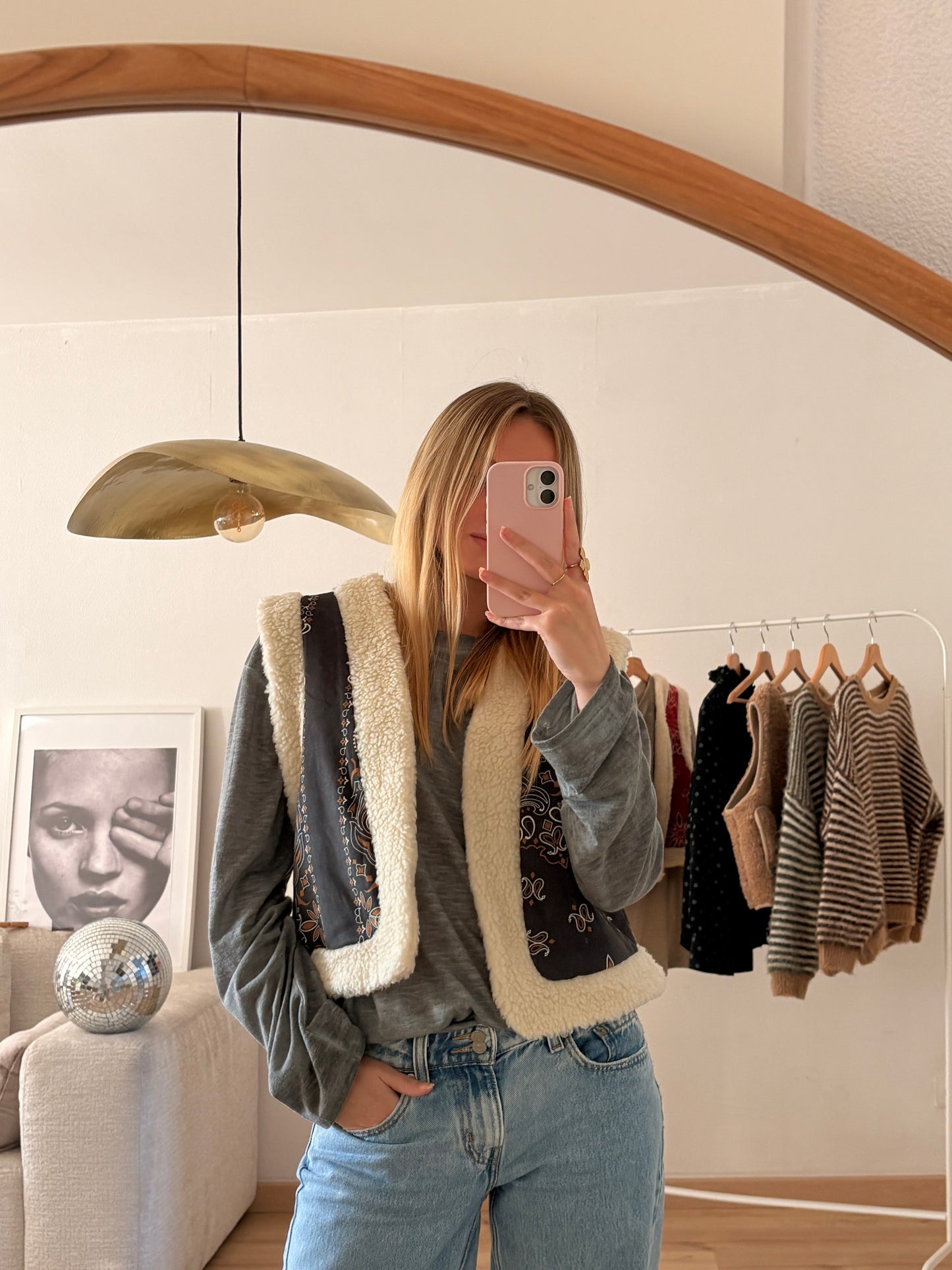 Gilet sans manche Vadim Bandana noir