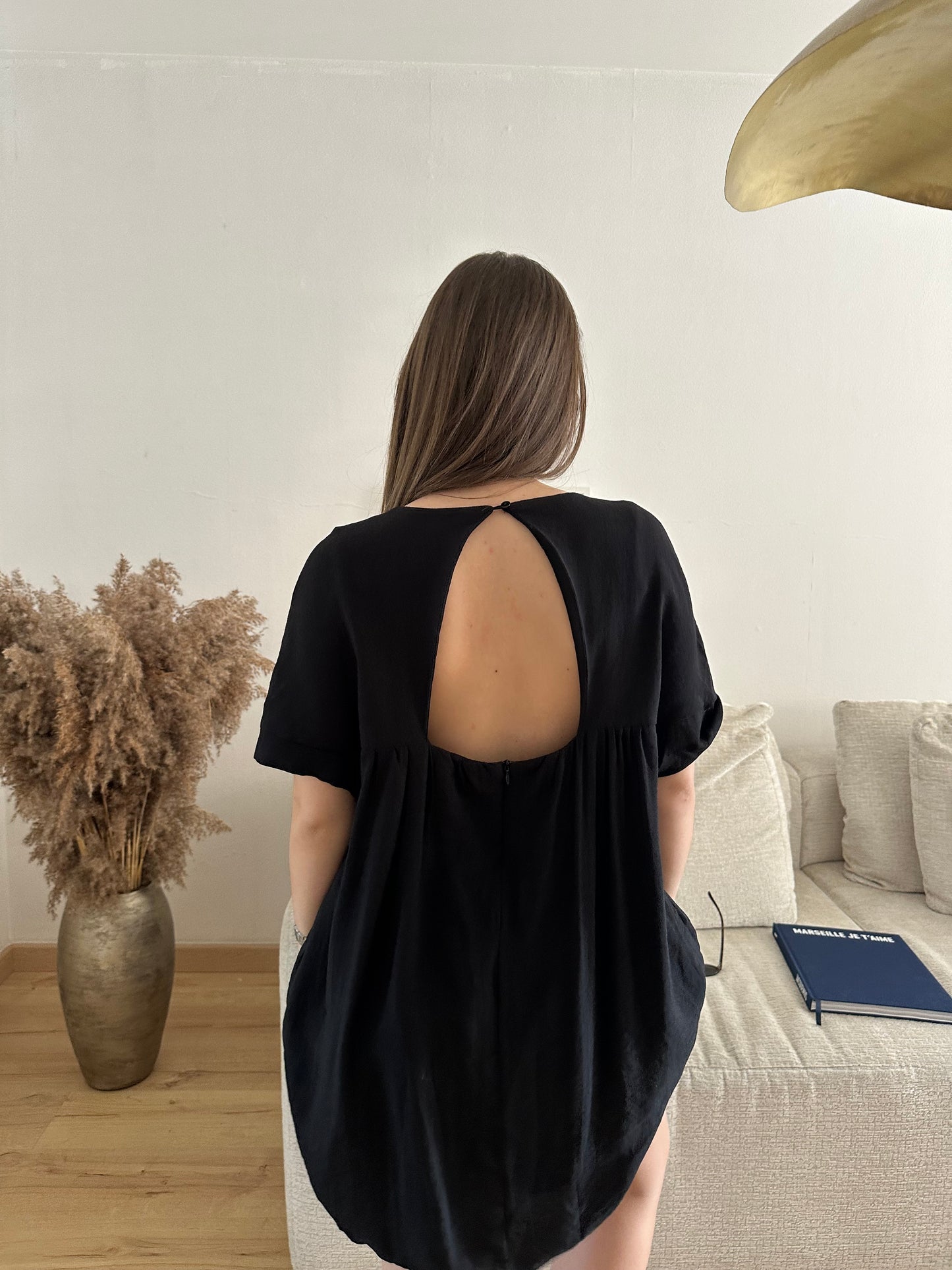 Robe Camille noir