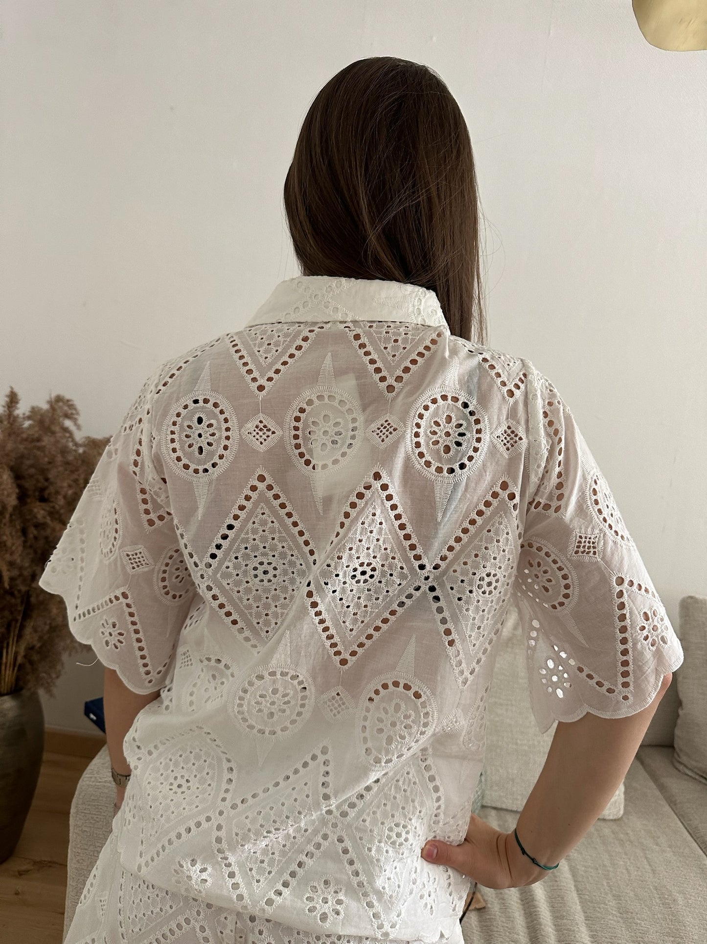 Ensemble Marius broderie blanc