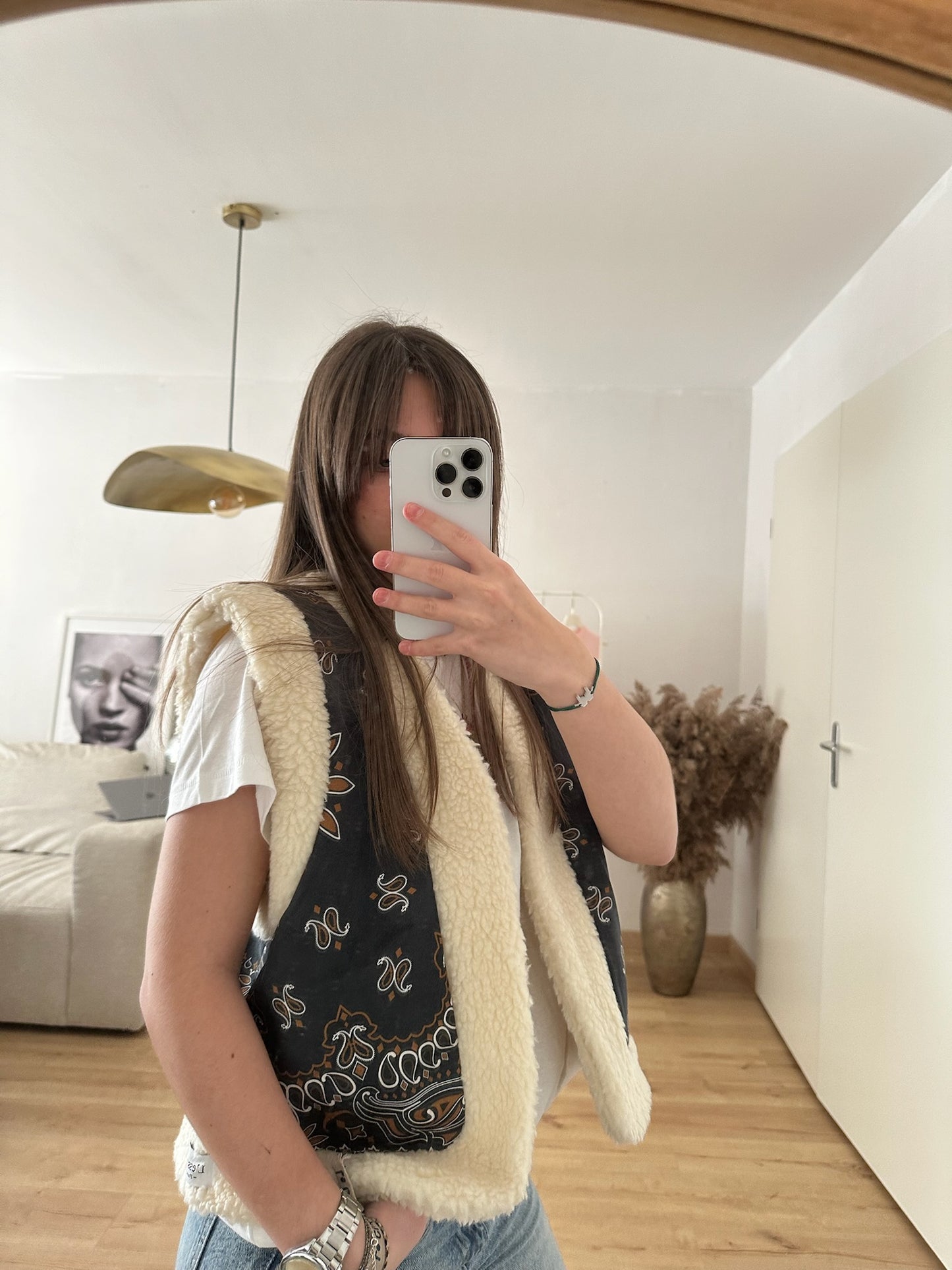 Gilet sans manche Vadim Bandana noir