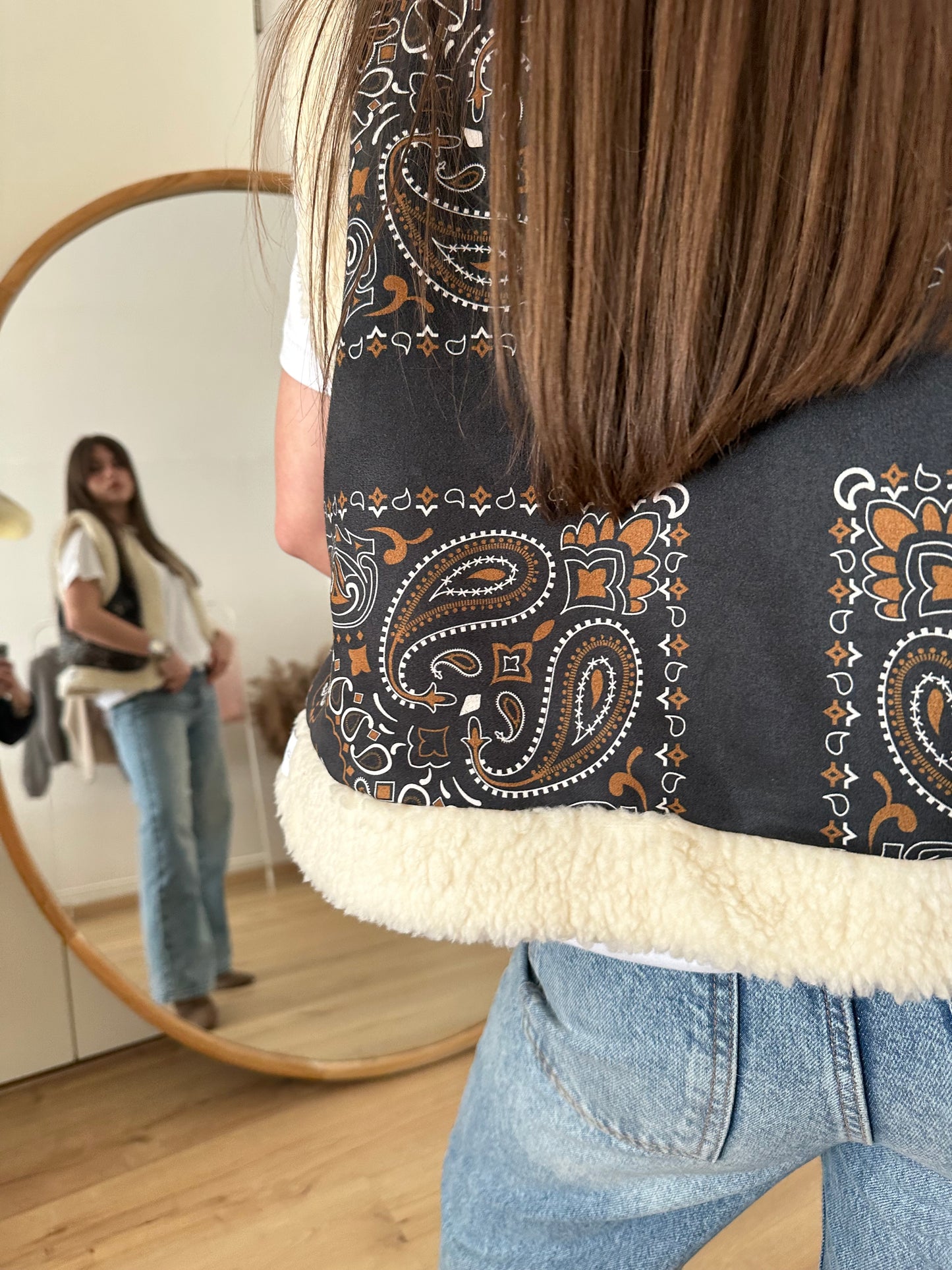 Gilet sans manche Vadim Bandana noir