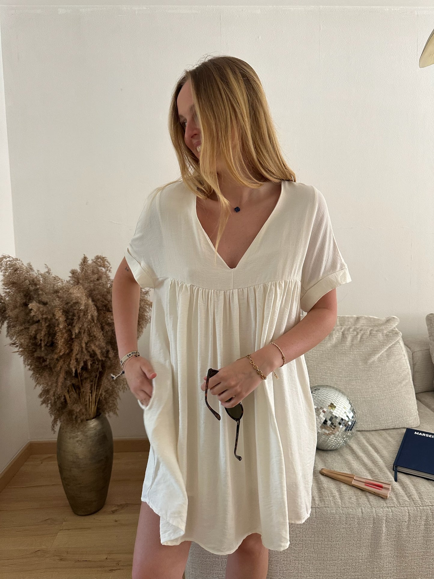 Robe Camille blanche