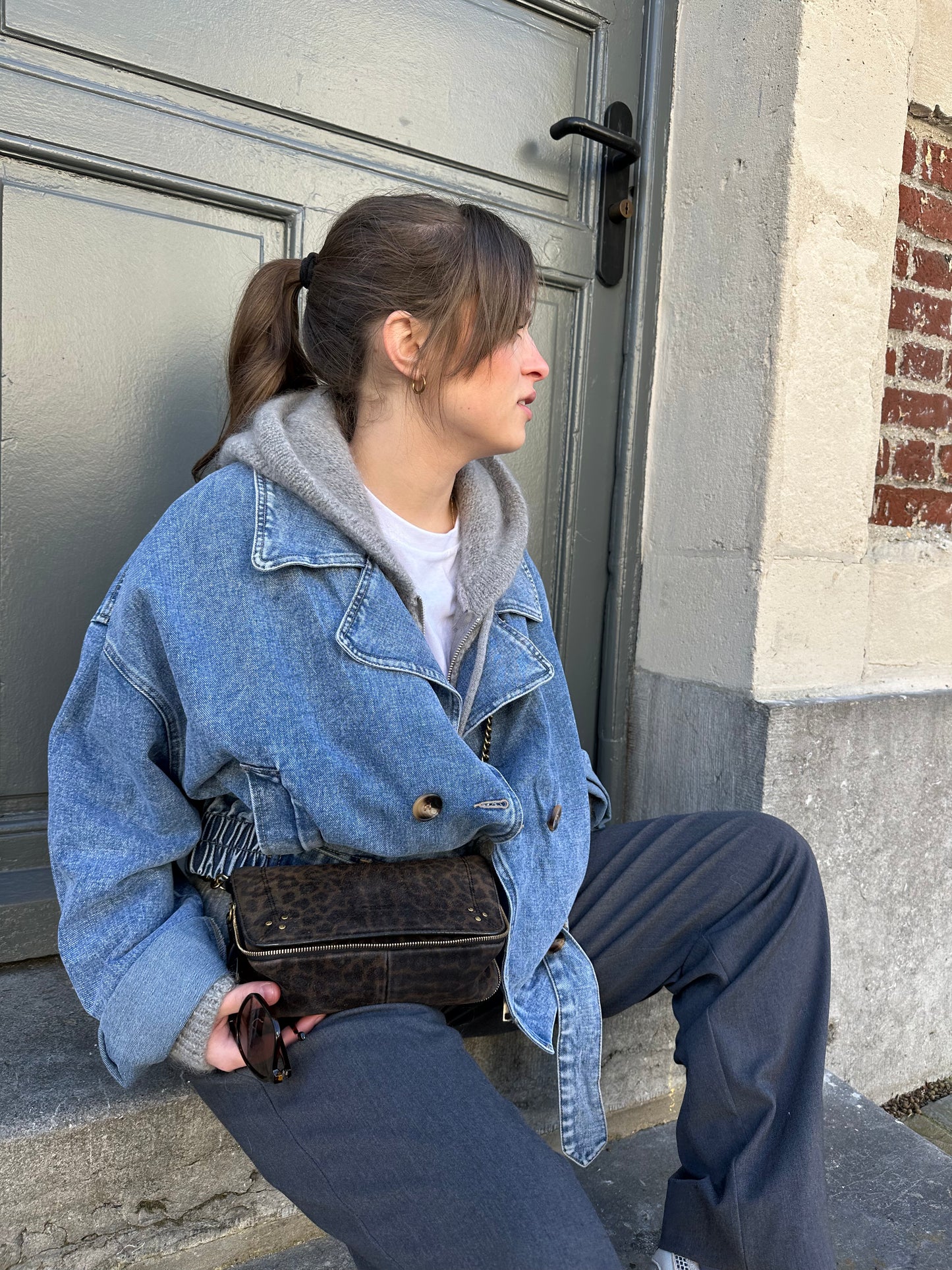 Veste en jean Lou Oversize