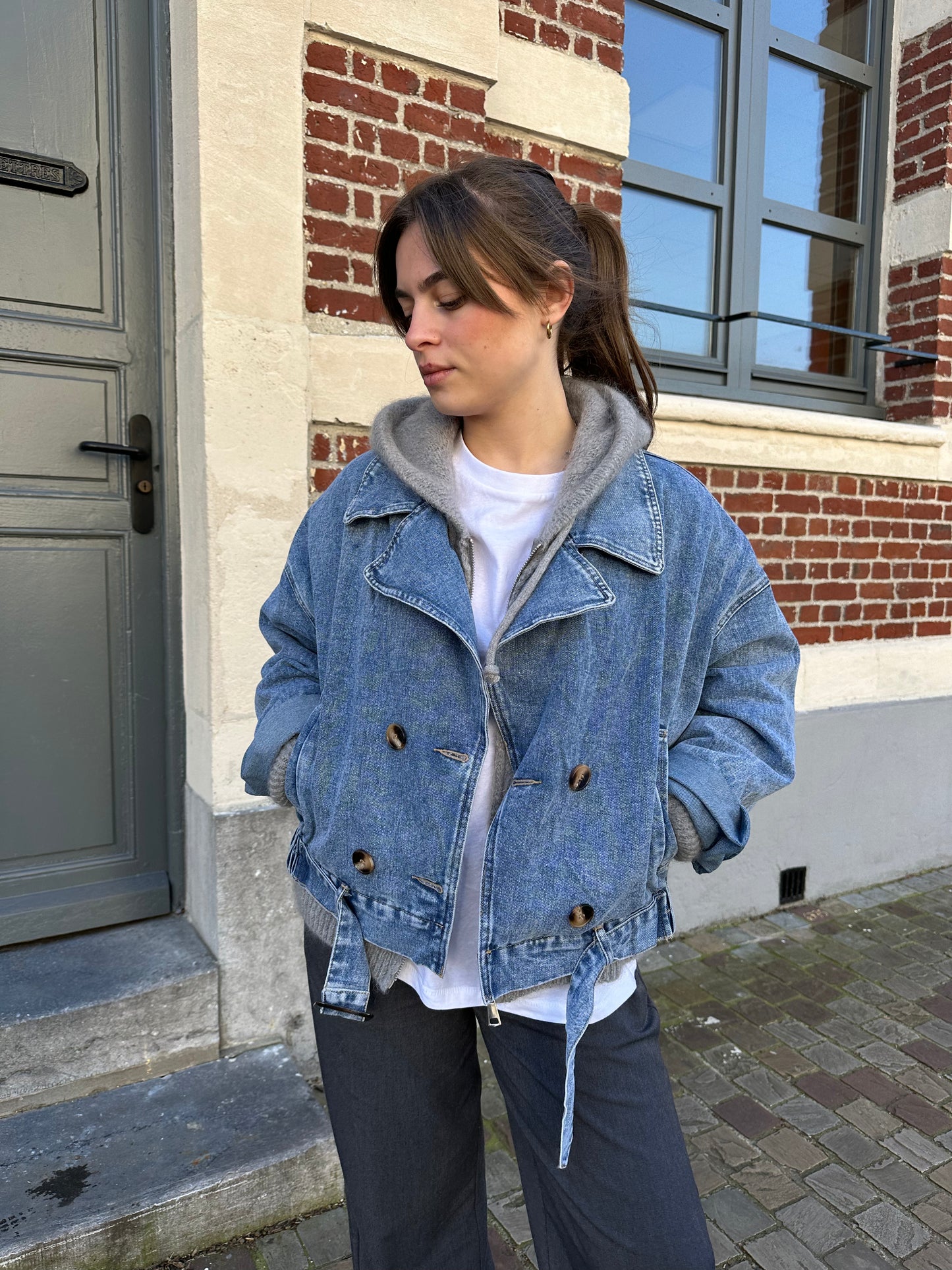 Veste en jean Lou Oversize