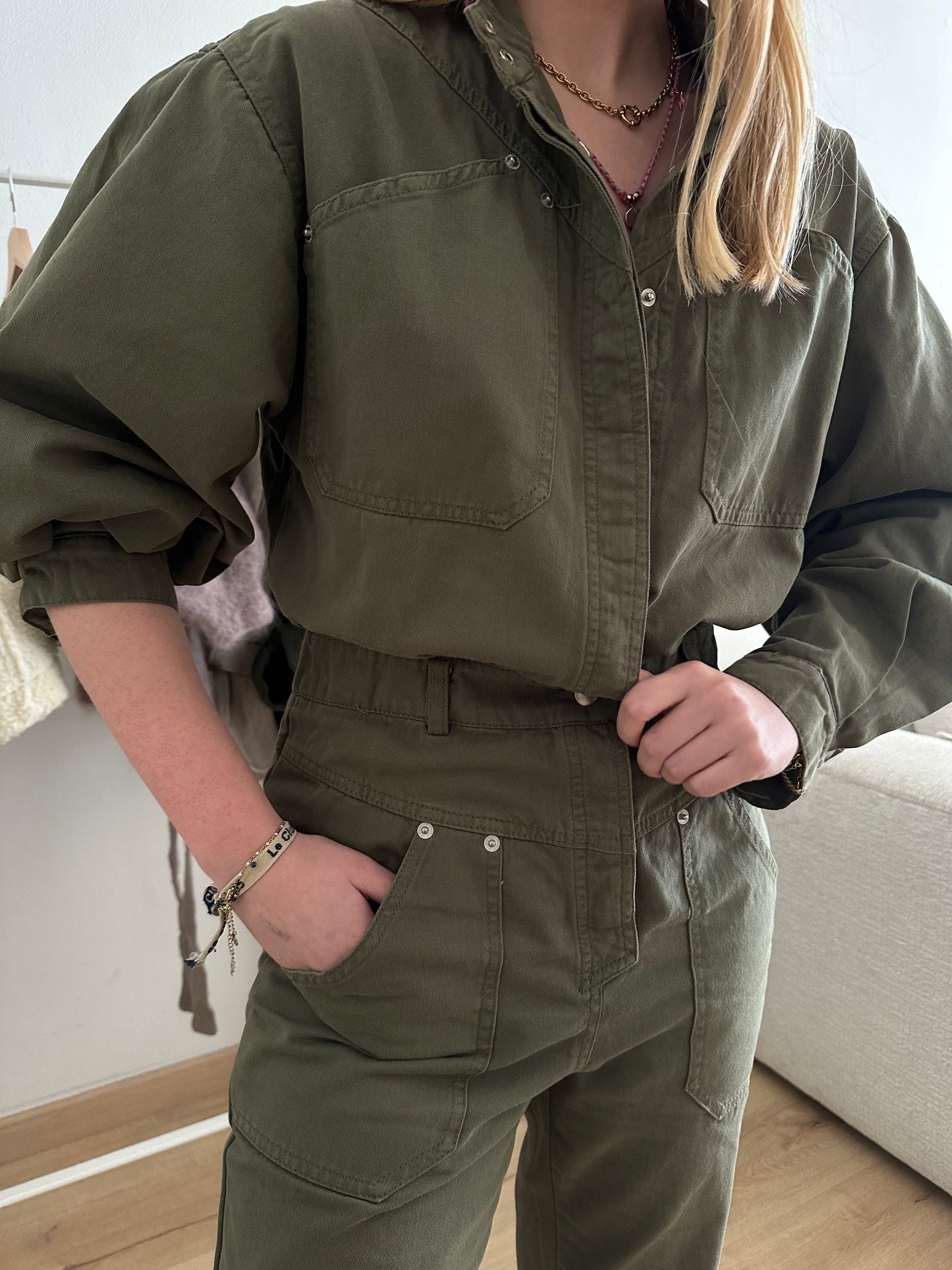 Combinaison Romy kaki